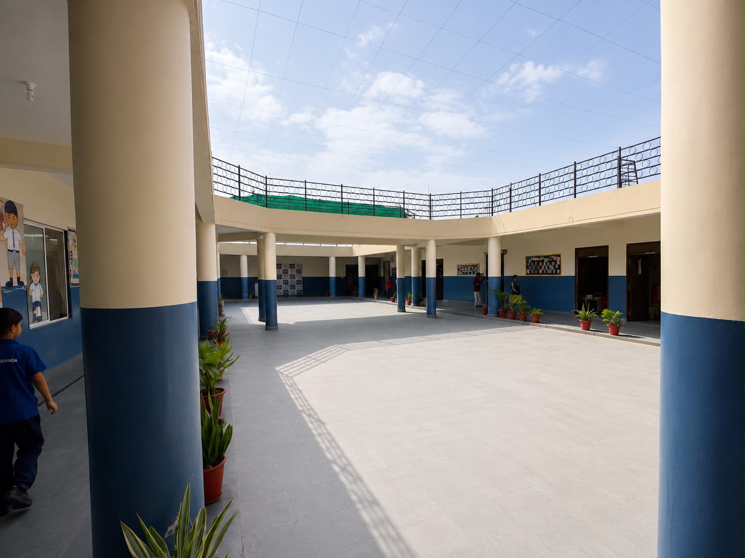 A Safe & Spacious Campus