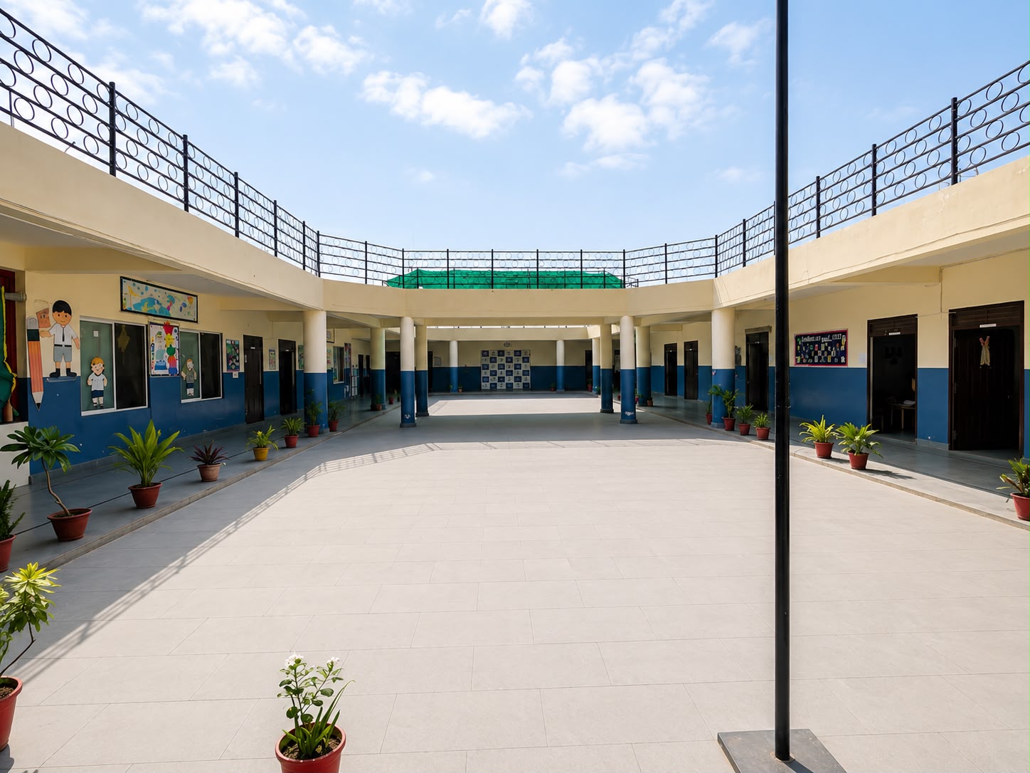 A Safe & Spacious Campus